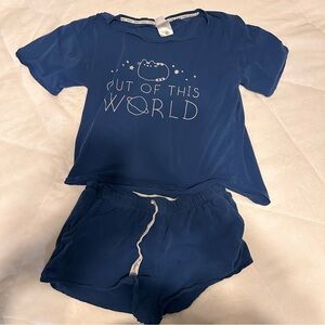 Pusheen Blue Pajama Set
